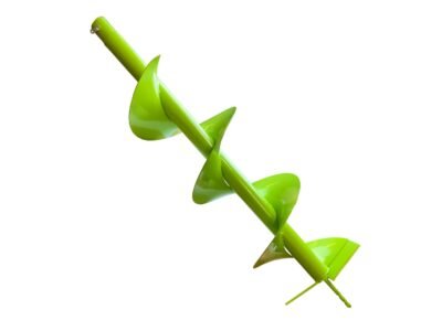 WERHE Erdbohrer 200mm — Profi-Vollstahl Erdbohrer für Bohrhammer