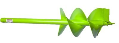 WERHE Erdbohrer 200mm — Profi-Vollstahl Erdbohrer für Bohrhammer