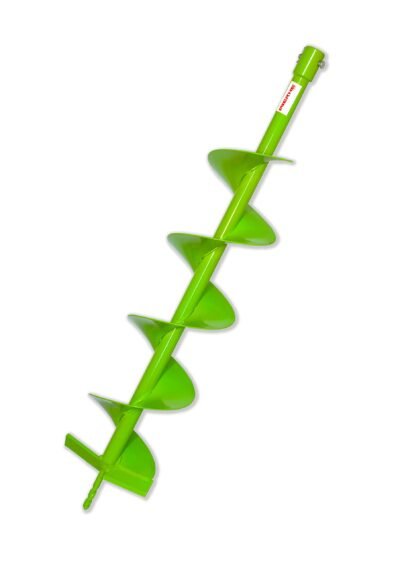 WERHE Erdbohrer 180mm — Profi-Vollstahl Erdbohrer für Bohrhammer